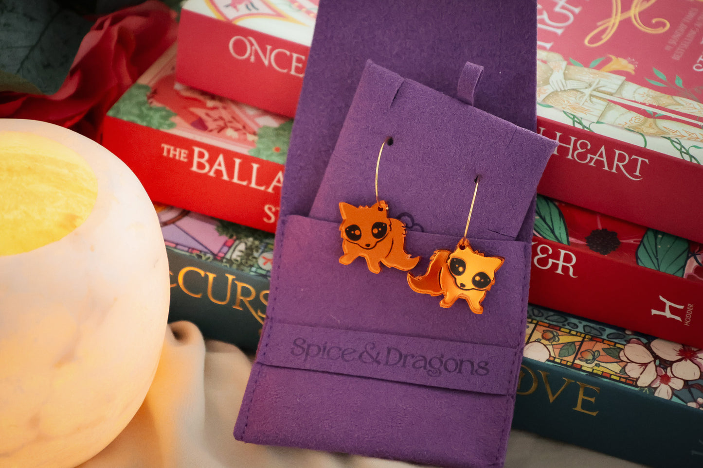 Chibi Fox Earrings