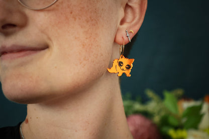 Chibi Fox Earrings