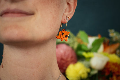 Chibi Fox Earrings