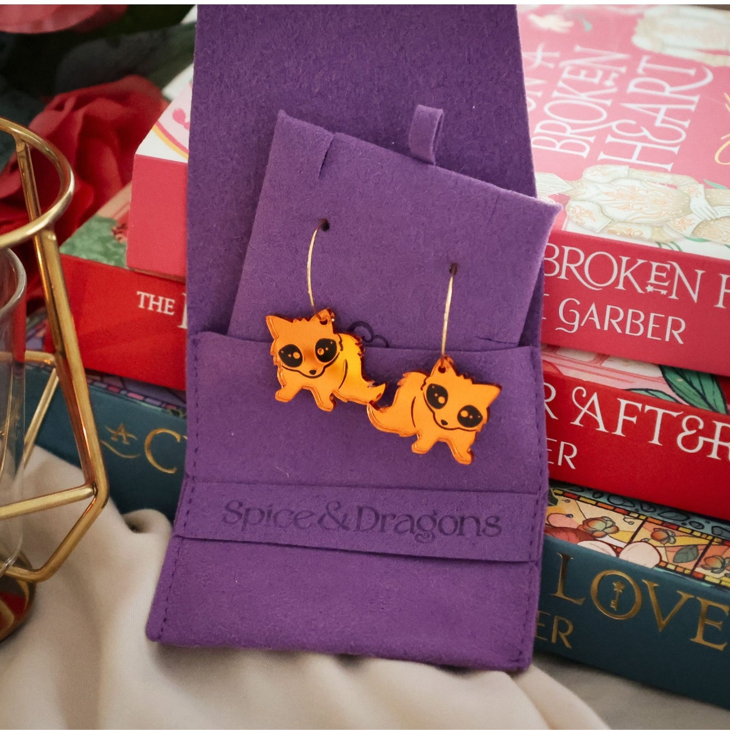 Chibi Fox Earrings